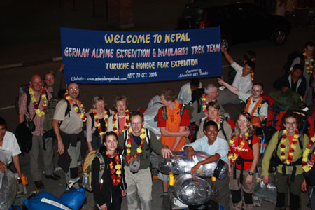 Arrival to Nepal