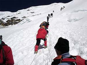 Everest base camp trek with Island Peak climbing